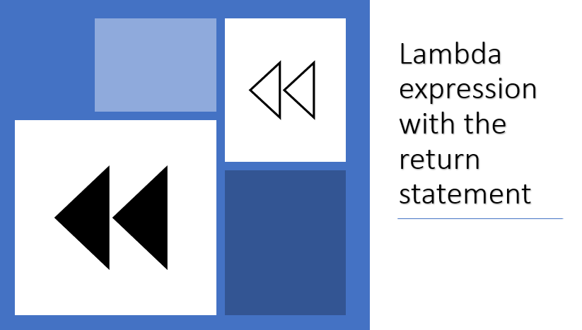 return type of lambda expression