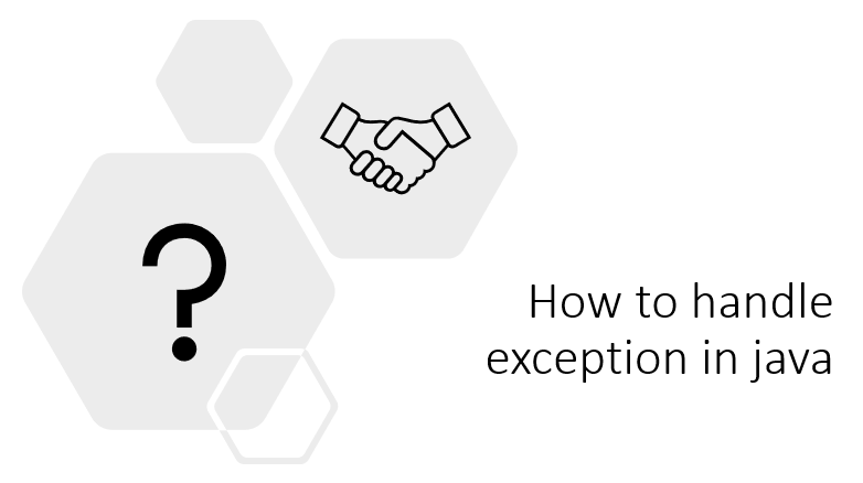 handle exception in java